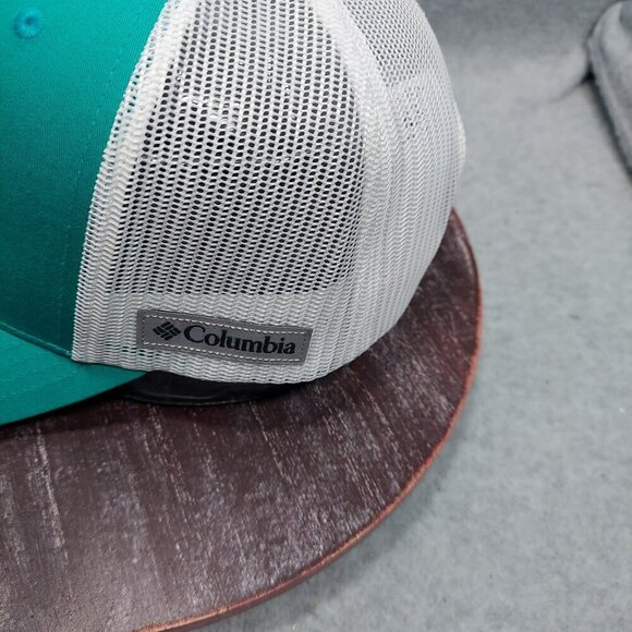 Columbia Happy Camper Trucker Hat Adjustable Mesh Back Outdoor Life Hiking - Picture 3 of 11